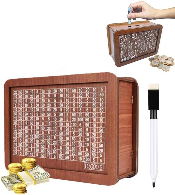 Piggy Bank 100000 with Savings Goal Tracker for Kids - Image 4